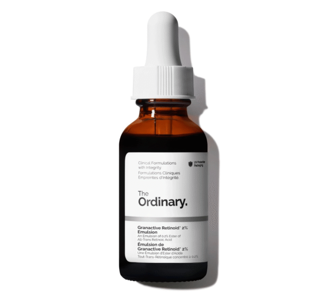 The Ordinary Granactive Retinoid 2% Emulsion, Advanced Retinoid Alternative for Anti-Aging and Skin Texture Improvement, 1 Fl Oz
